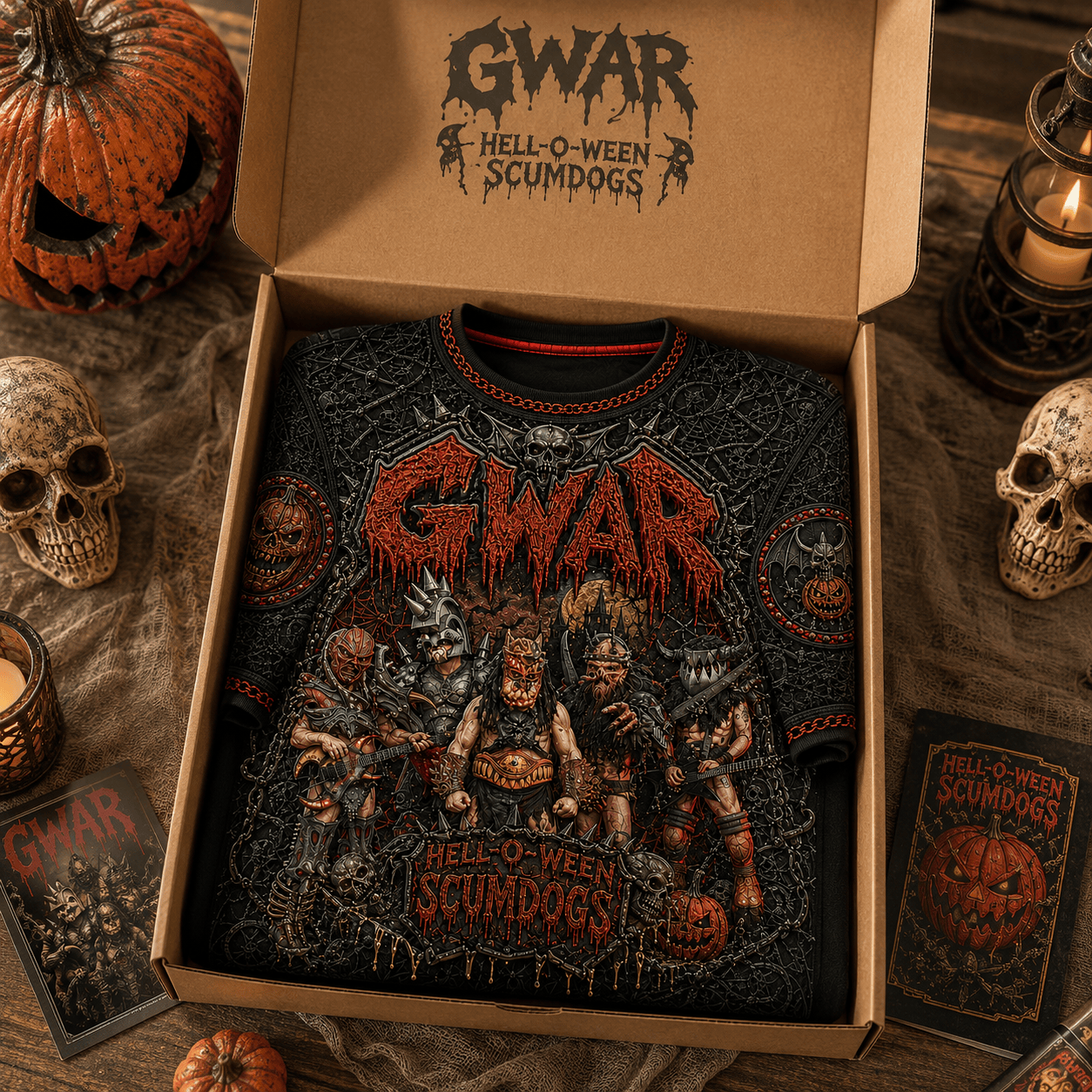 PREMIUM GWAR 3D EMBOSS SHIRT NTVA