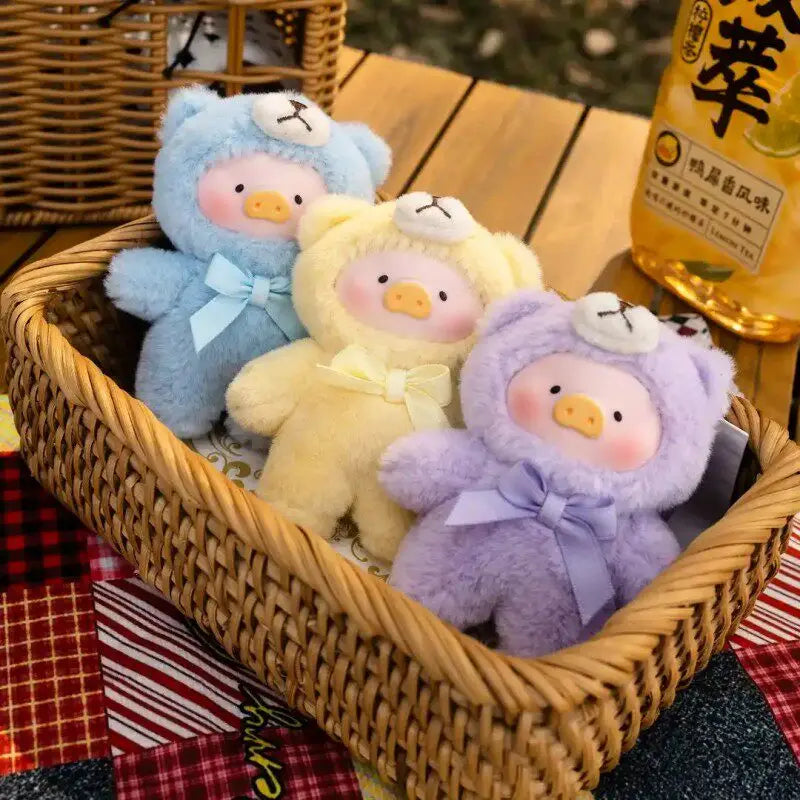 In Stock LuLu Canned Pig Blind Box Teddy Mini Natural Whisper Vinyl Plush Doll Pendant Cute Peripheral Doll Toys Birthday Gift